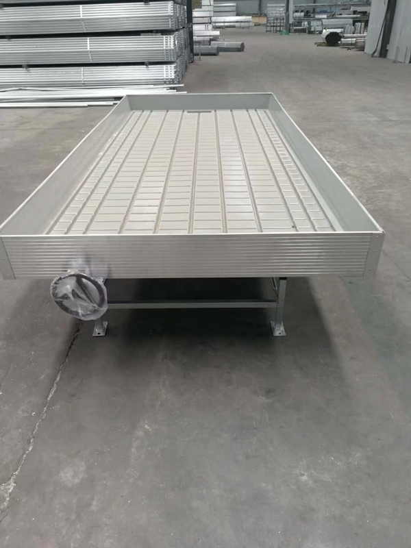 Élevez le banc de Tray Rolling Ebb And Flow d'inondation de Tableau pour la jeune plante de serre chaude de fleur