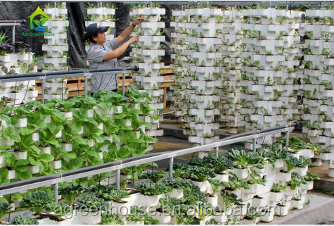 Gouttière hydroponique épaisse de PVC NFT de la catégorie comestible 3.0-5.0mm pour des fraises