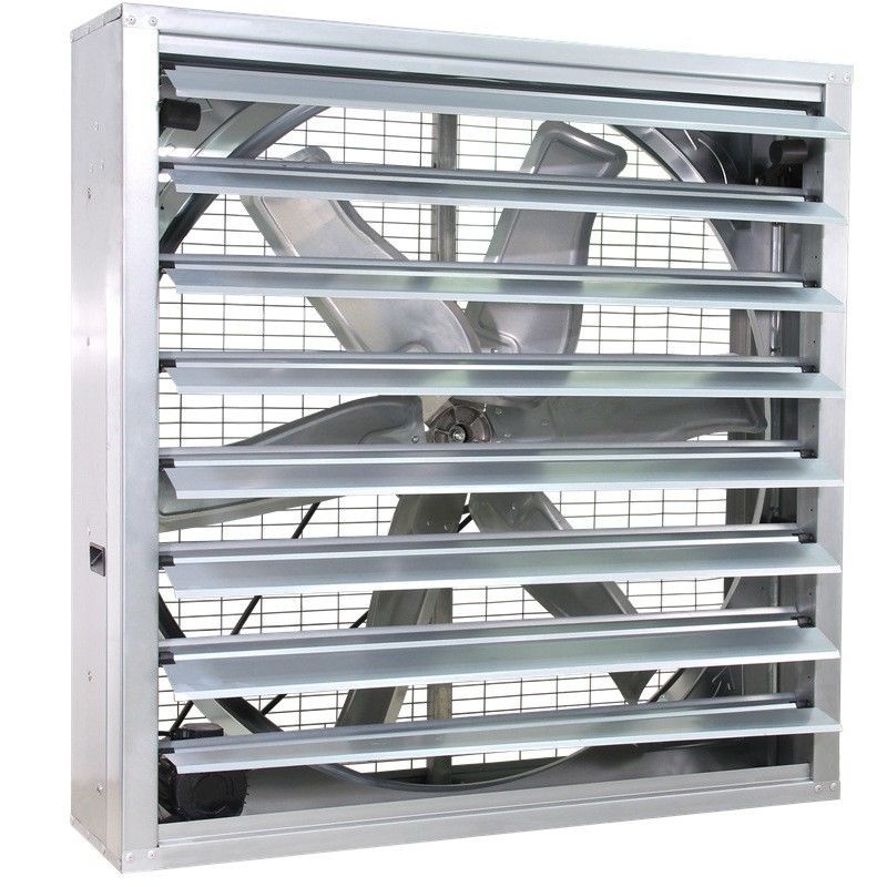 Ventilateurs d'échappement de serre en aluminium de qualité industrielle résistants à la corrosion pour le refroidissement par évaporation humide
